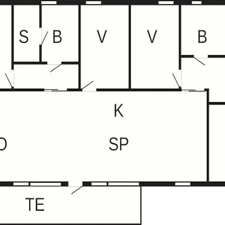 Holiday home 10 Person In F Vang