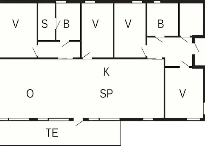 Prázdninový dům 10 Person In Favang